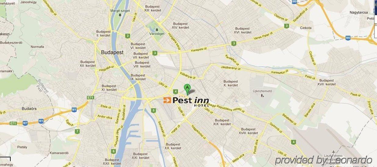 Hotel Pest Inn Budapest Exteriör bild